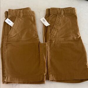 Old Navy Boys' Brown Chino Shorts